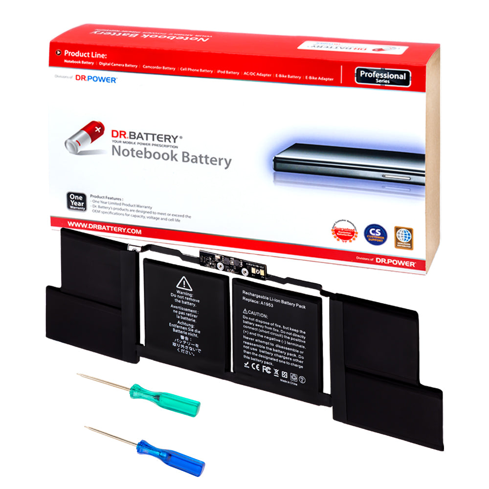 A1990 A1953 Battery for Apple MacBook Pro 15 inch Touch Bar (Mid