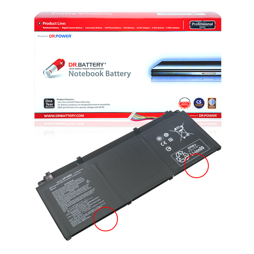 Acer AP15O3K AP15O5L Battery for Acer Chromebook R13 CB5-312T Spin