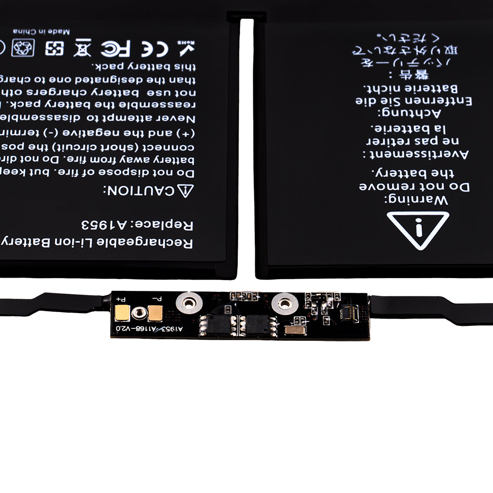 Apple A1990 A1953 MacBook Pro 15 inch Touch Bar (Mid 2018, 2019) EMC 3215 3359   [11.4V / 83.6Wh] Laptop Battery Replacement