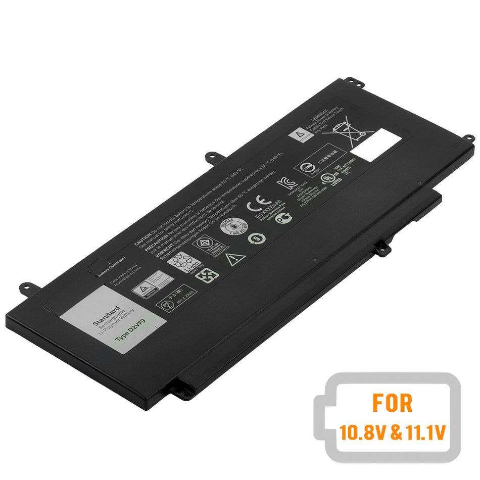 Dell D2VF9 Inspiron 15 (7548) (7547) [11.1V] Laptop Battery Replacement