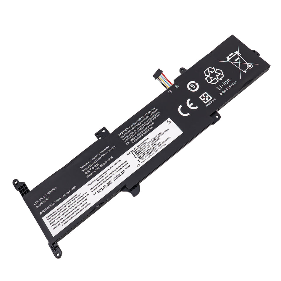Lenovo 5B10X02599 5B10X02602 5B10X02607 L19C3PF7 L19D3PF5 IdeaPad 3-14ADA05 3-14ARE05 3-14IIL05 3-14IML05 3-15ARE05 [11.55V] Laptop Battery Replacement