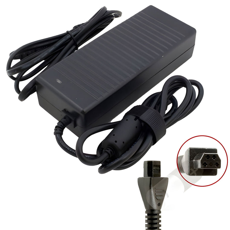 15V 120W 4-pin AC Adapter – For Toshiba and Other Devices ≤ 120W
