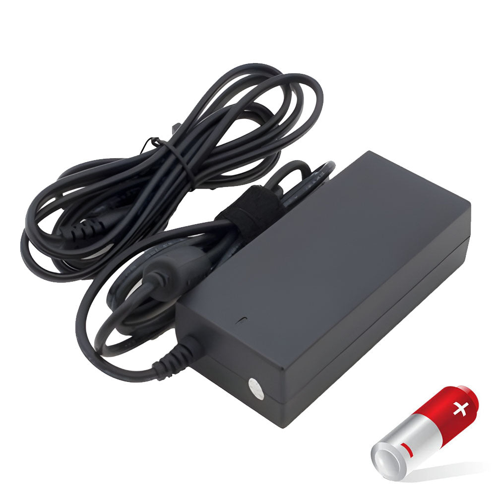 14V Power Cord for Samsung Monitor 15" 17" 18" 19" 20" 22" 23" 24" 27" 32", Samsung SyncMaster S22C300H, P2770, SA350, C24F390FHN, S27D360H, S27B350H, S27E390H, UN22F5000AF Monitor TV Power Supply (4.5 x 6.5mm) [14V 3A 42W] - Compatible Adapter