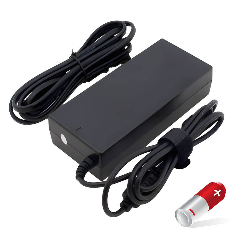 Replacement 65W AC Adapter Charger For HP ENVY TouchSmart M6-k022dx, M6-k025dx Sleekbook - 19.5V, Includes Power Cable