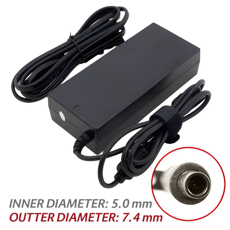 [Bundle Exclusive -50%] Dell Latitude Inspiron Precision Essential Vostro Studio XPS AC Adapter Charger Power Cord (19.5V 3.34A/4.62A 65W-90W) Compatible Adapter