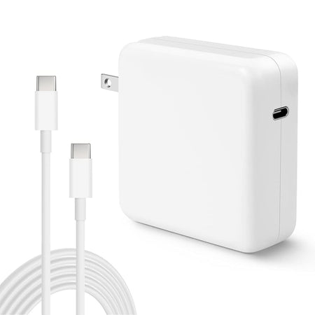 Apple MacBook Air 13 inch M1 M2 M3 M4 (2018 2019 2020 2021 2022 2023 2024 2025) Charger AC Adapter  Power Cord (USB-C) [70W/96W] - Compatible Adapter