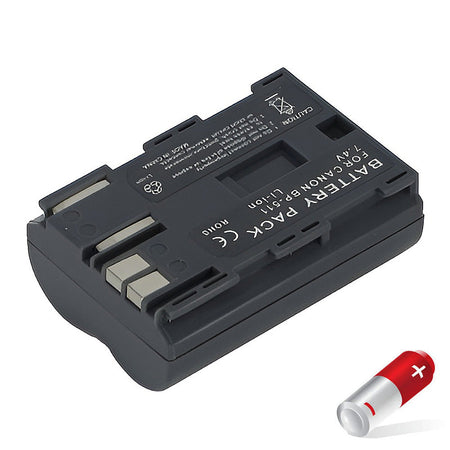 Canon NB-2L Digital Camera Battery for Canon Digital Rebel XT XTi EOS 350D 400D ZR100 ZR200 ZR300 ZR400 ZR500 ZR600 ZR700 Digital Camera [7.4V] Compatible Battery