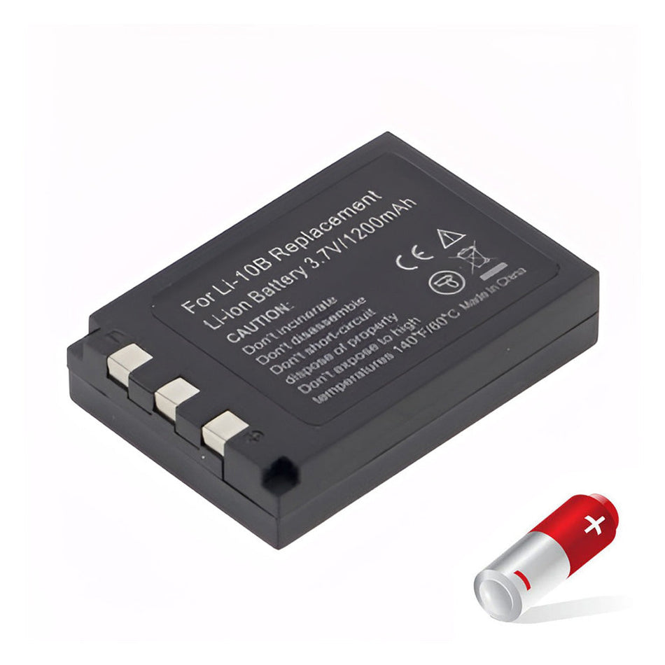LI-12B Digital Camera Battery for Olympus Stylus 1000 300 400 410 500 600 800 Digital C-50 U-410 Digital Verve 800 Digital Camera [3.7V] Compatible Battery