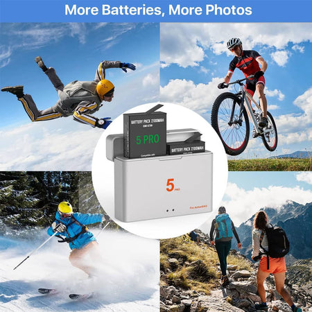 DJI Osmo Action 5 Pro Osmo Action 4 Osmo Action 3 Action Camera Battery [3.87V] Compatible Battery