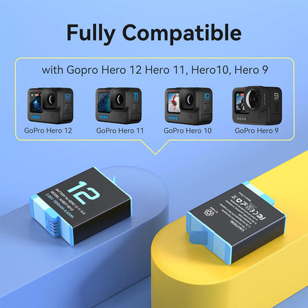 Fully Compatible with GoPro Hero 12 Hero 11 Hero 10 Hero 9