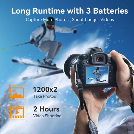 Long Runtime with 3 Batteries