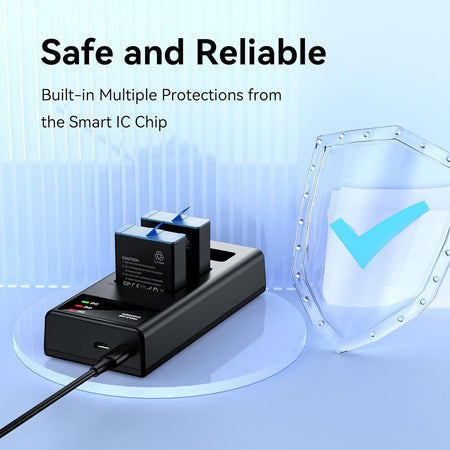 Built-in Multiple Protections from the Smart IC Chip