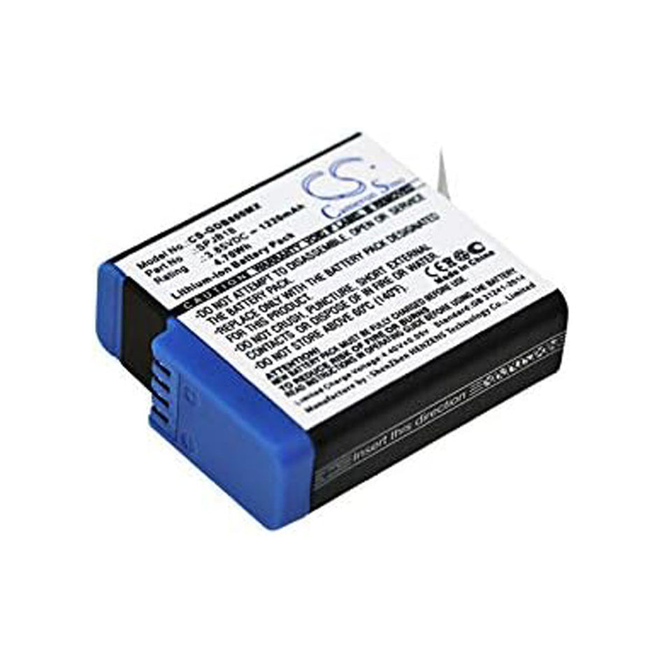 GoPro Hero 8 Hero 7 Hero 6 Hero 5 Black Battery [5V] Compatible Action Camera Battery