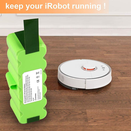 iRobot Roomba 500 510 520 530 532 535 540 545 550 552 555 560 562 570 580 581 585 595 600 610 620 630 650 660 700 760 770 780 790 800 870 880 900 960 980 [14.4V] Compatible Vacuum Battery