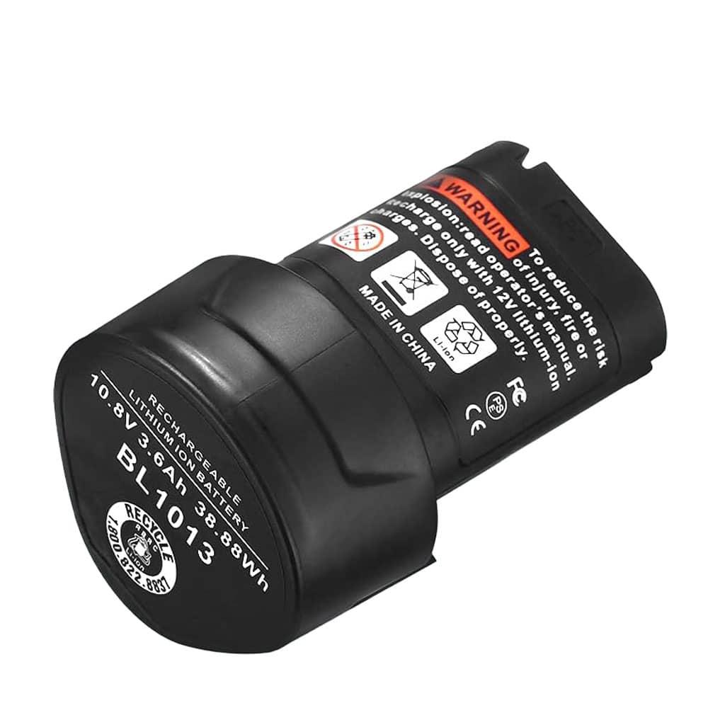 Makita 10.8V Cordless Tools Battery for Makita 10.8 Voltage BL1013 BL1014 DF030D DF330D TD090D 194550-6 DF030DW 194551-4 DF030DWX TD090DWE TD090DWE TD090DWX [10.8V] Battery Replacement