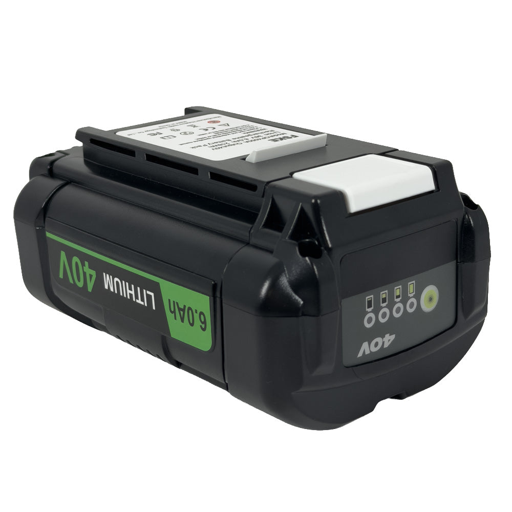 Ryobi 40V Cordless Power Tools Battery for Ryobi 40 Voltage OP4015 OP4026 OP40201 OP40261 OP4030 OP40301 OP4040 OP40401 OP4050 OP4050A OP40501 OP40601 BPP1820 1322401 1400672 [40V] Compatible Battery
