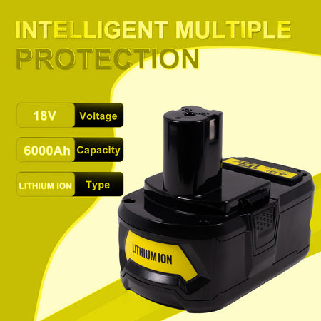 6000mAh, 18V