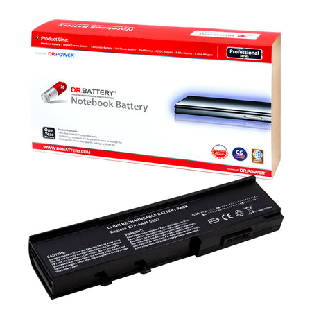 Compatible laptop battery for Acer Aspire 3624 3620 5560 2420 2920 5540 with DrBattery packaging