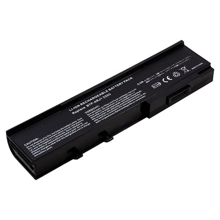 Front view of compatible laptop battery label for Acer Extensa 4620 4420 4630 4620Z 4630Z