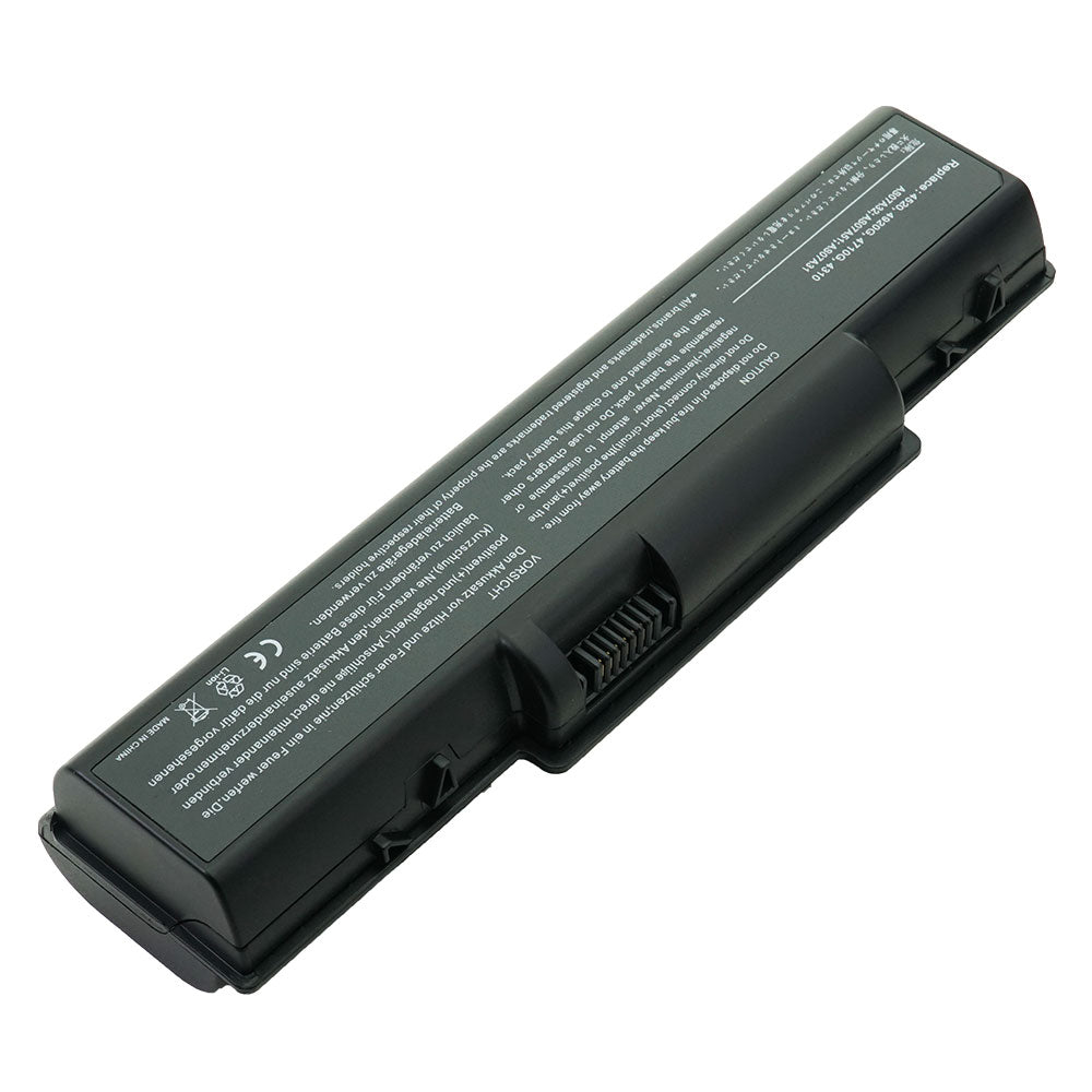 Front view of AS07A41 6600mAh 73Wh compatible laptop battery label for Acer Aspire 5740 5542G 4730Z 4310 5738