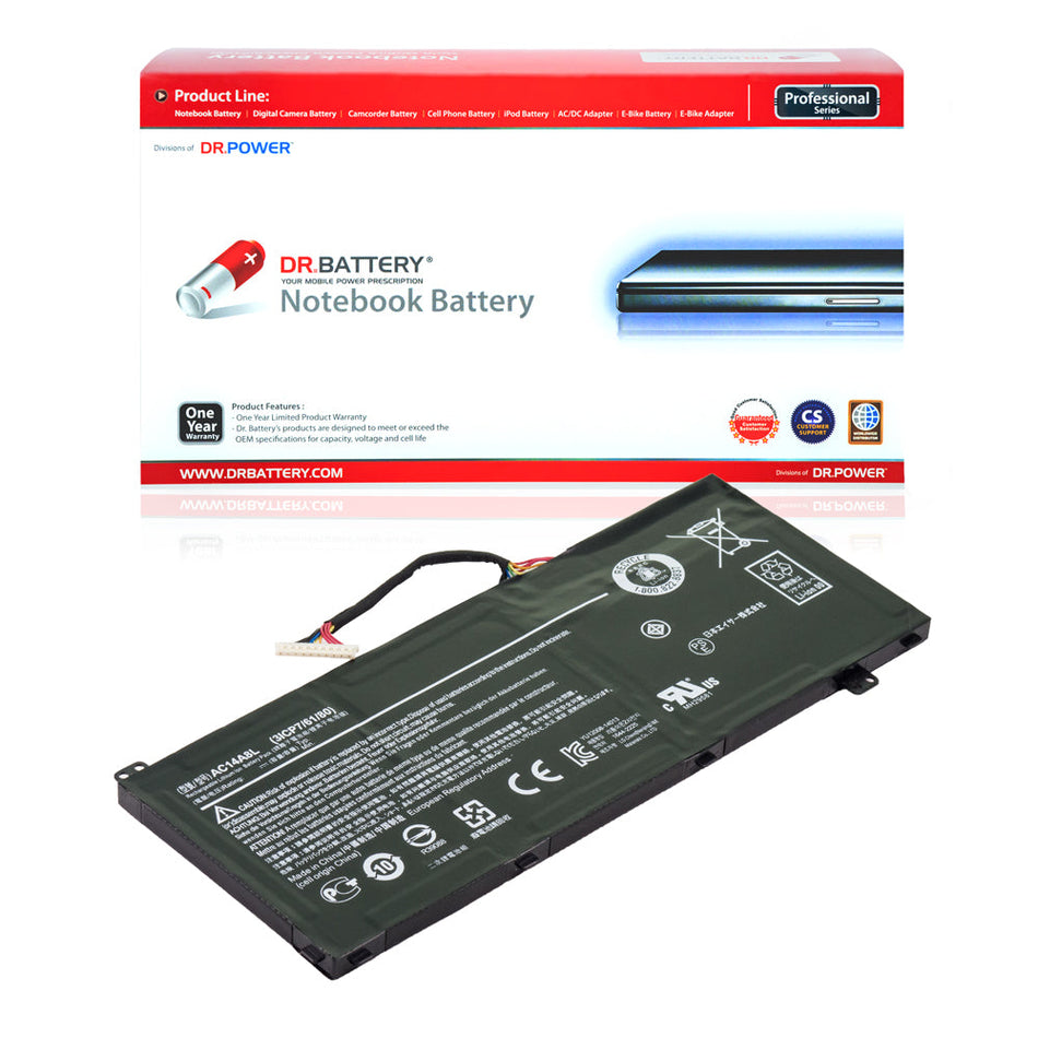 KT0030G001 Battery for Acer Aspire V15 Nitro VN7-571 VN7-571G VN7-572 VN7-572G VN7-591 VN7-591G VN7-592 VN7-592G Series Aspire V17 Nitro VN7-791 VN7-791G Series Laptop AC14A8L 3ICP7/61/80 [11.4V] Compatible Battery