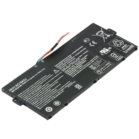 Acer Chromebook R11 CB5-132T Series laptop Battery AC15A3J KT.00303.017 AC15A8J [10.8V/11.4V] Compatible Battery