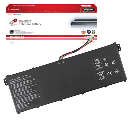 AC14B7K compatible laptop battery for Acer Swift 3 SF314-56 SF314-56G with DrBattery packaging