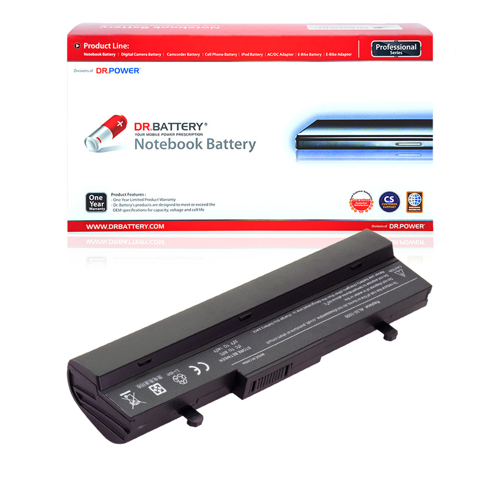 AL31-1005 compatible laptop battery for Asus Eee PC 1001PX 1005HA 1005HAB 1001P with DrBattery packaging