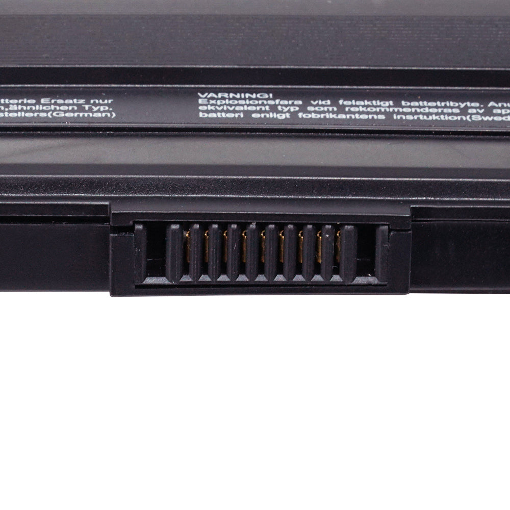 Back view of A42-UL30 compatible laptop battery for Asus UL30 UL50 UL80 U30 U35 U40 U45