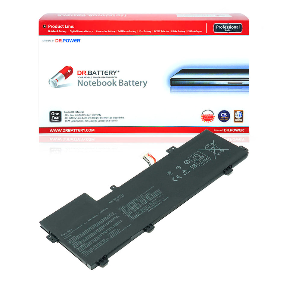Asus ZenBook UX510UW UX510UWK UX510UX UX510UXK UX510 Series Laptop Battery B31N1534 0B200-02030000 [11.4V] Compatible Battery