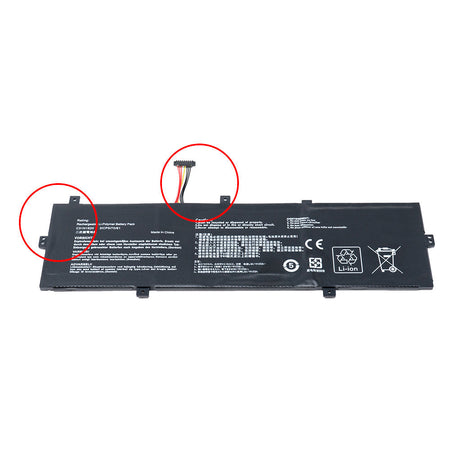 0B200-02370000 Battery for Asus Zenbook UX430UA UX430UN UX430UNR UX430UQ Series Laptop C31N1620 0B200-02370200 3ICP5/70/81 0B200-02370100 0B200-02860000 [11.55 V] Compatible Battery