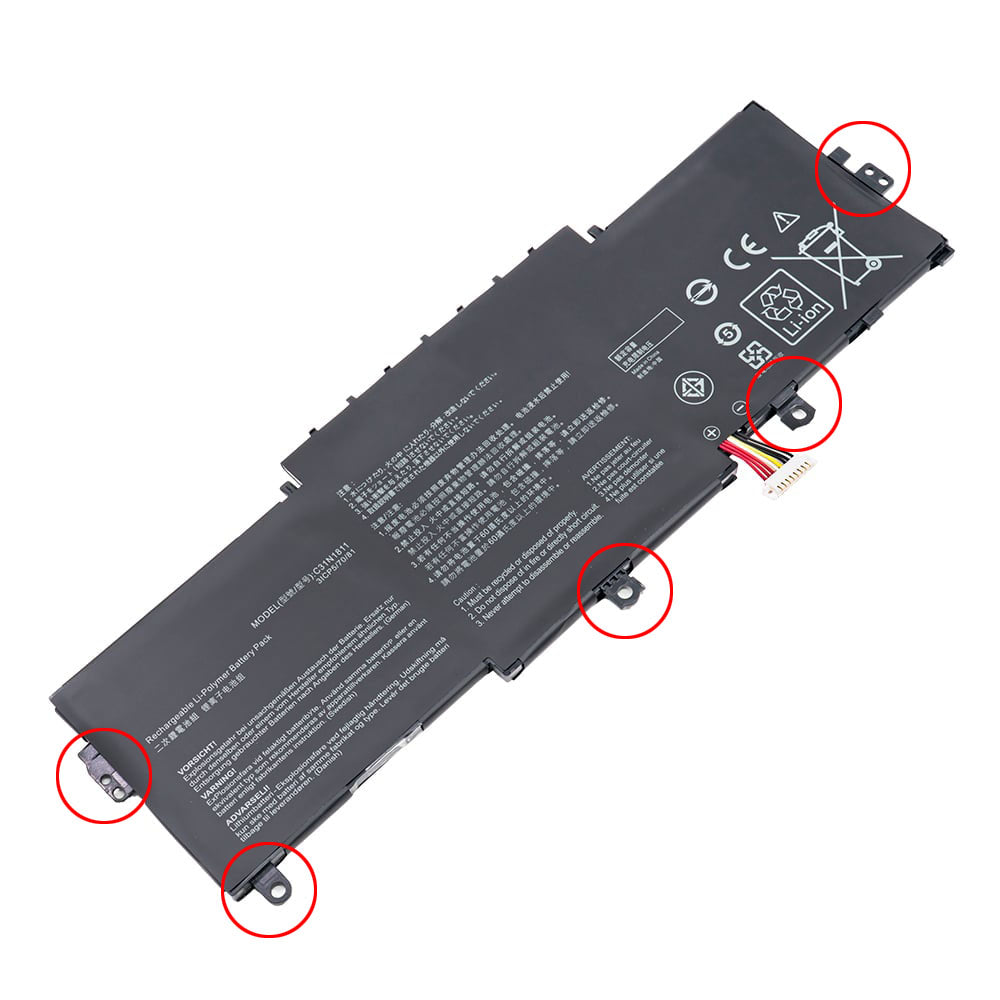 Asus Zenbook 14 Deluxe U4300F U4300FA U4300FN Series Laptop Battery C31N1811 C31PNJ5 C31POJ5 0B200-03080000 [11.55V] Compatible Battery