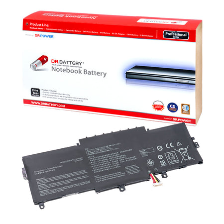 C31PNJ5 C31POJ5 Battery for Asus ZenBook 14 UX433 UX433F UX433FA UX433FN UX433FQ Series Asus ZenBook 14 BX433F BX433FN RX433F RX433FA RX433FN Series Asus Zenbook 14 Deluxe U4300F Series Laptop C31N1811 0B200-03080000 [11.55V] Compatible Battery