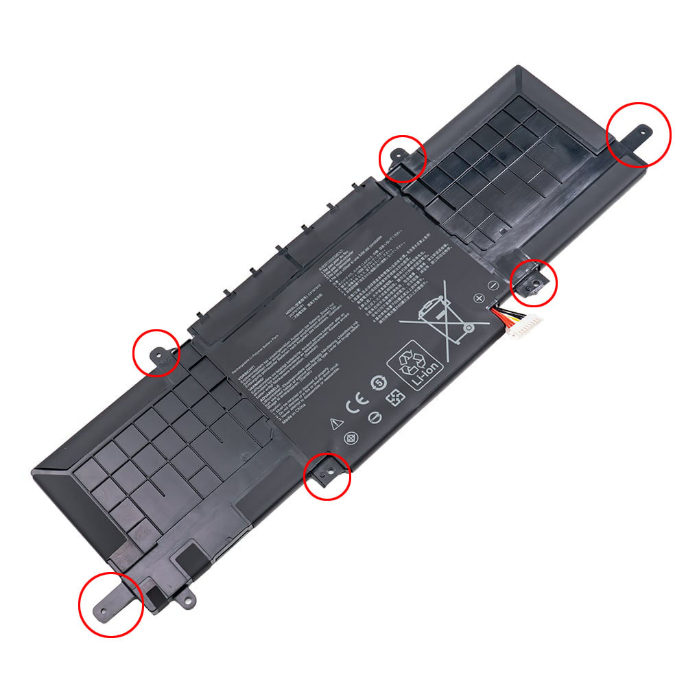 Asus ZenBook 13 UX333FA UX333F UX333FN UX333 Series Laptop Battery C31N1815 0B200-03150000 3ICP5/70/81 [11.55V] Compatible Battery