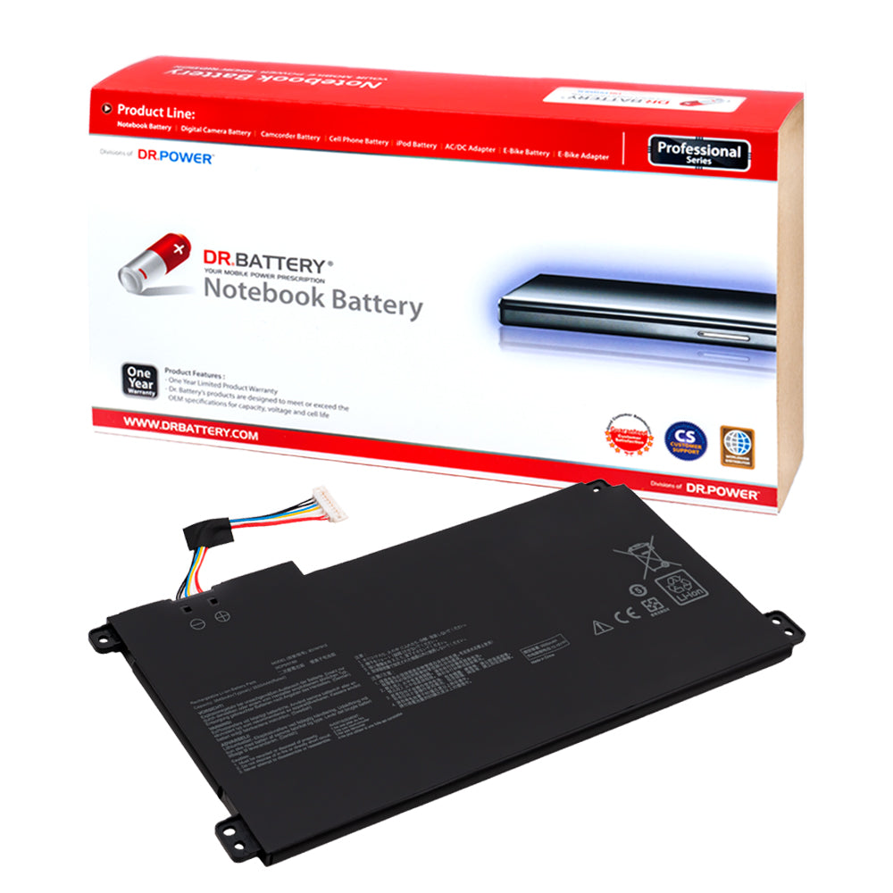 Asus VivoBook 14 E410MA L410MA Series Laptop Battery B31N1912 C31N1912 0B200-03680000 0B200-03680100 0B200-03680200 [11.55V] Compatible Battery