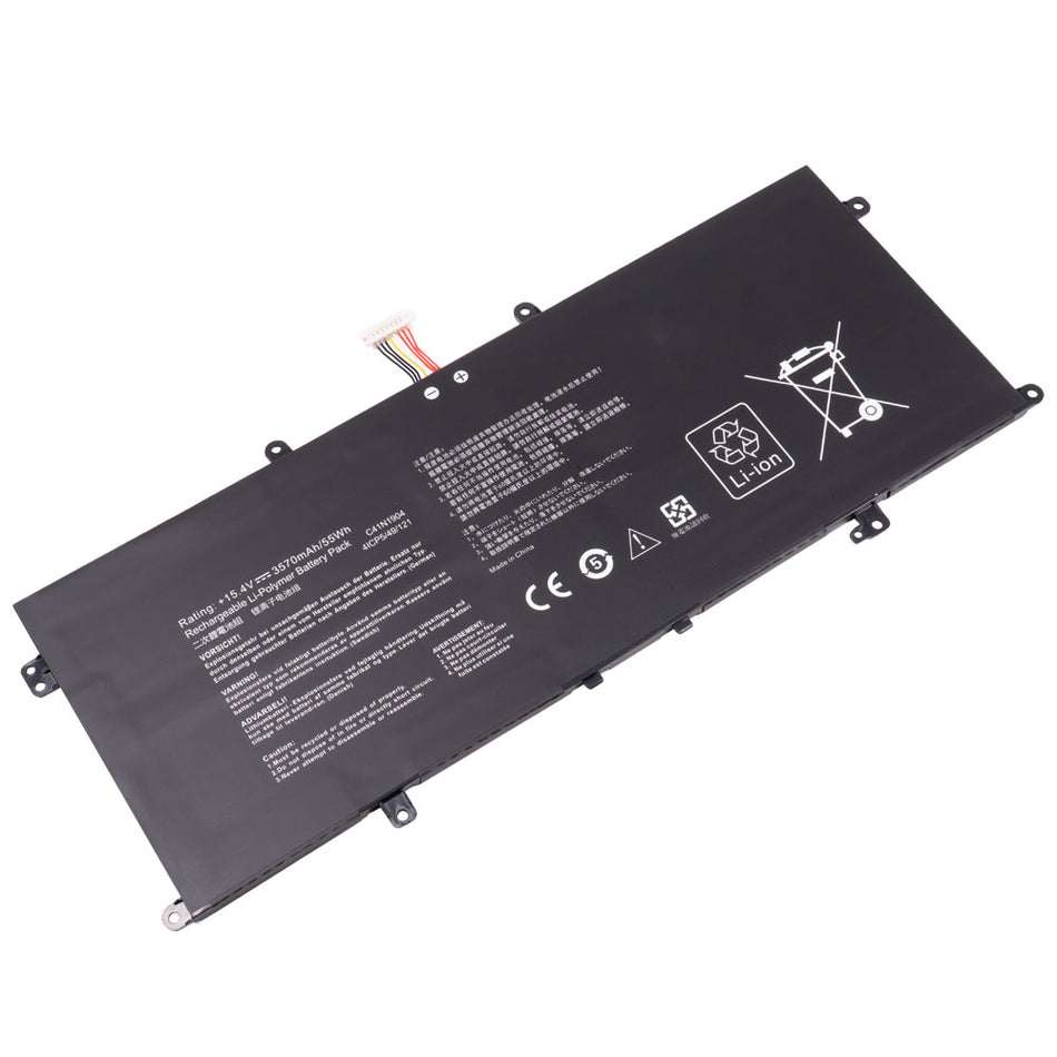 C41N1904 C41N1904-1 ASUS ZenBook 14 UX425UA UM425IA UX425EA UX425JA 13 BX325JA UX325EA UX325JA UM325SA UX363EA UX363JA S UX371 UX393 UX393EA UX371EA [15.4V] Laptop Battery Replacement
