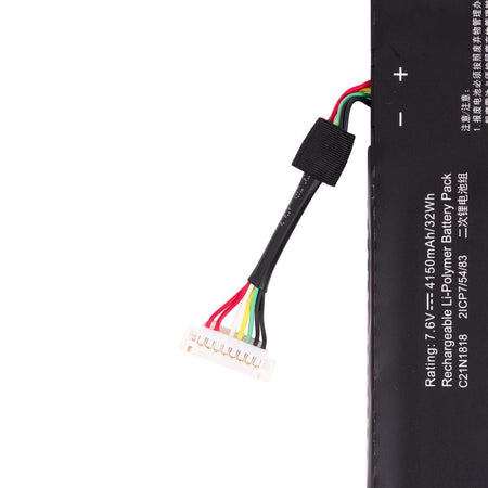 Asus Y4200 Y5200F Series Laptop Battery B21N1818-2 C21N1818-2 0B200-03280500 C21PPJH [7.6V/7.7V] Compatible Battery