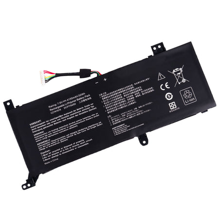 Asus VivoBook 14 R424D R424DA R424F R424FA Series Laptop Battery B21N1818-2 C21N1818-2 0B200-03280500 C21PPJH [7.6V/7.7V] Compatible Battery