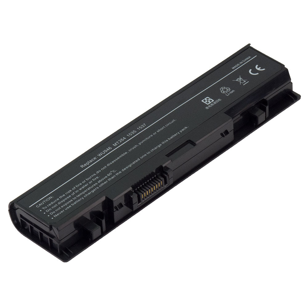 (Adapter Bundling Available) Dell Studio 1558 1555 1535 1536 1537 1557 Laptop Battery MT264 WU946 PP39L PP33L MT275 MT276 PW772 312-0702 RM804 WU960 KM958 312-0701 KM901 MT277 [11.1V] Battery Replacement