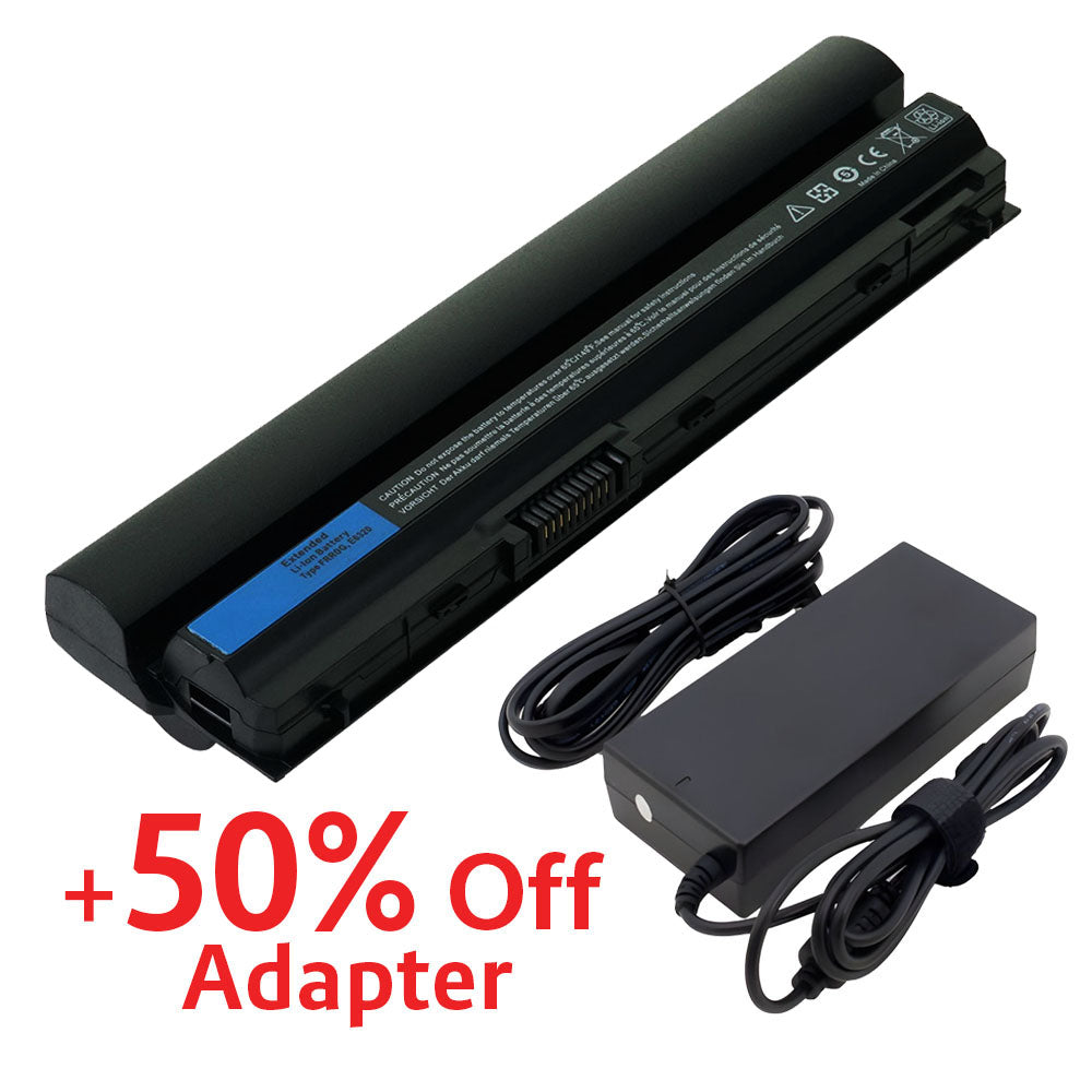 (Adapter Bundling Available)) Dell Latitude E6120 E6220 E6230 E6320 E6330 E6430S RFJMW K4CP5 Y61CV Y61CV F7W7V FRR0G 7FF1K J79X4 09K6P TPHRG 0F7W7V 11HYV 312-1239 312-1381 312-1241 [11.1V] Compatible Battery