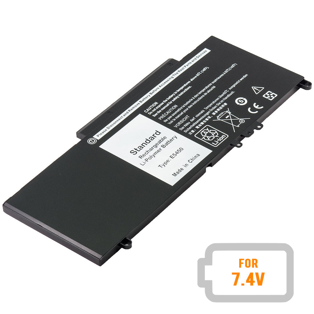 Dell Latitude E5450 E5550 E5270 E5470 E5570 G5M10 451-BBLN 8V5GX R9XM9 WYJC2 079VRK 79VRK F5WW5 HK60W XF9M [7.4V] Battery Replacement