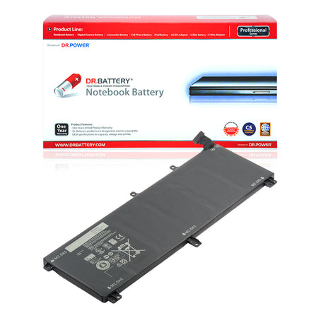 Dell Precision M3800 Series Laptop Battery T0TRM 7D1WJ 245RR 0H76MY H76MV Y758W [11.1V] Compatible Battery