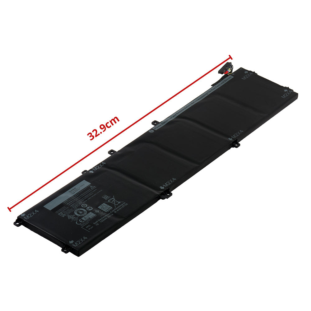 1P6KD Battery for Dell Precision 5520 M5520 5530 M5530 5540 M5540 5510 M5510 Series Dell XPS 15 9550 9560 9570 7590 Series Dell Vostro 7500 7590 Series Laptop 6GTPY 4GVGH 5XJ28 05041C 5D91C [11.4V] Compatible Battery