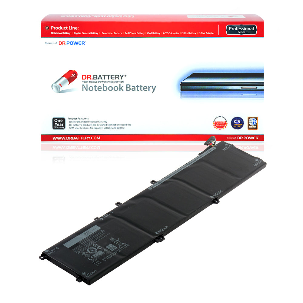 4GVGH Battery for Dell XPS 15 9550 9560 9570 7590 Series Dell Precision 5520 M5520 5530 M5530 5540 M5540 5510 M5510 Series Dell Vostro 7500 7590 Series Laptop 6GTPY 5XJ28 1P6KD 05041C 5D91C [11.4V] Compatible Battery