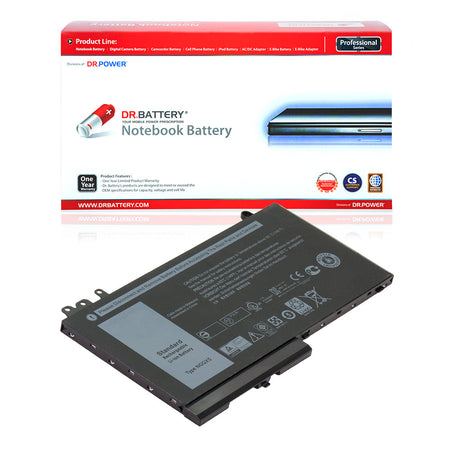 0RDRH9 Battery for Dell Latitude E5250 E5270 E5470 Series Laptop JY8D6 NGGX5 RDRH9 0JY8D6 954DF [11.4V] Compatible Battery