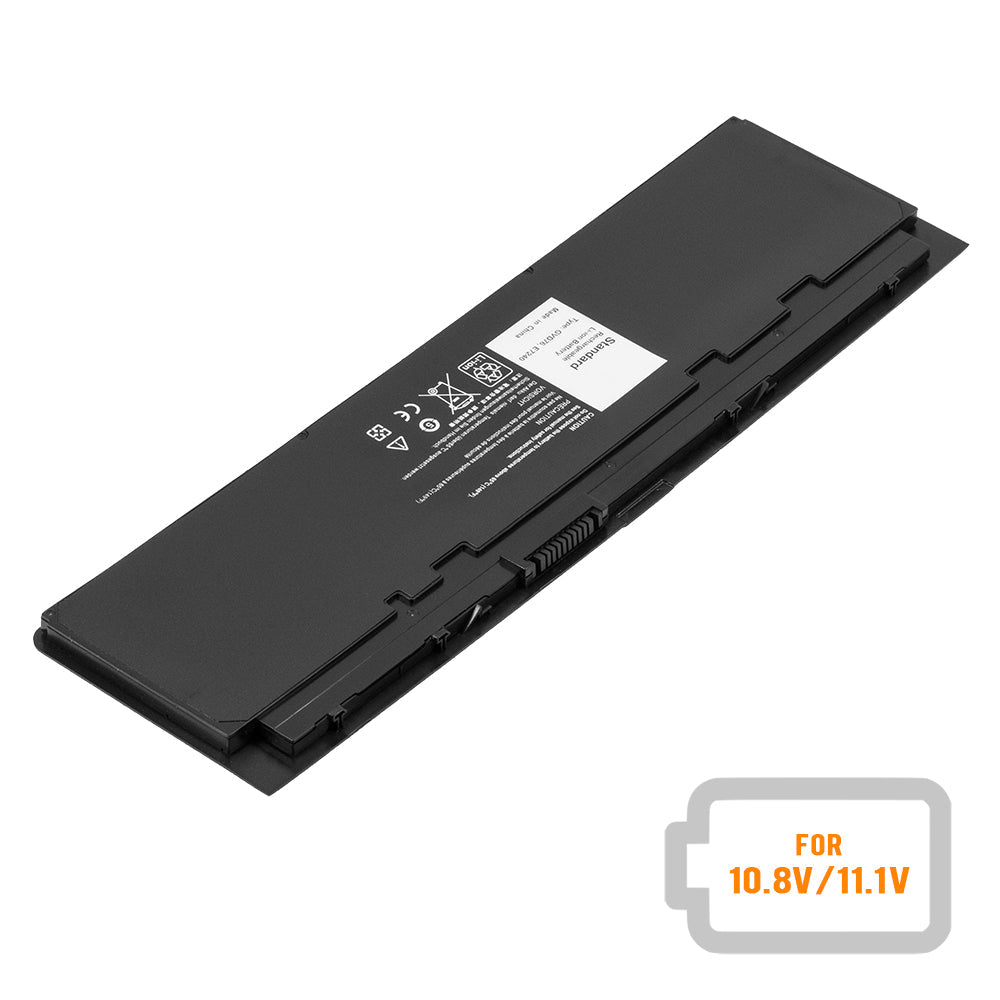 Dell Latitude E7250 E7240 Series Laptop Battery [7.4V/11.1V] Compatible Battery