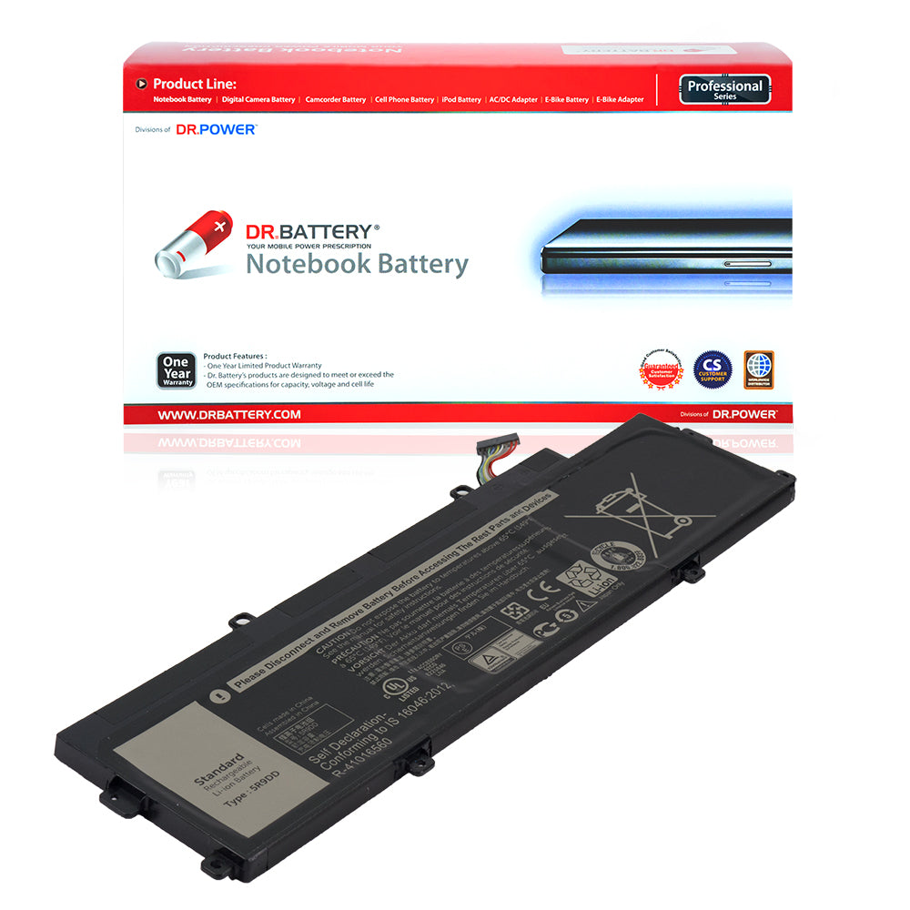 Dell Chromebook 11 3120 Series Laptop Battery 5R9DD KTCCN 05R9DD XKPD0 [11.1V] Compatible Battery
