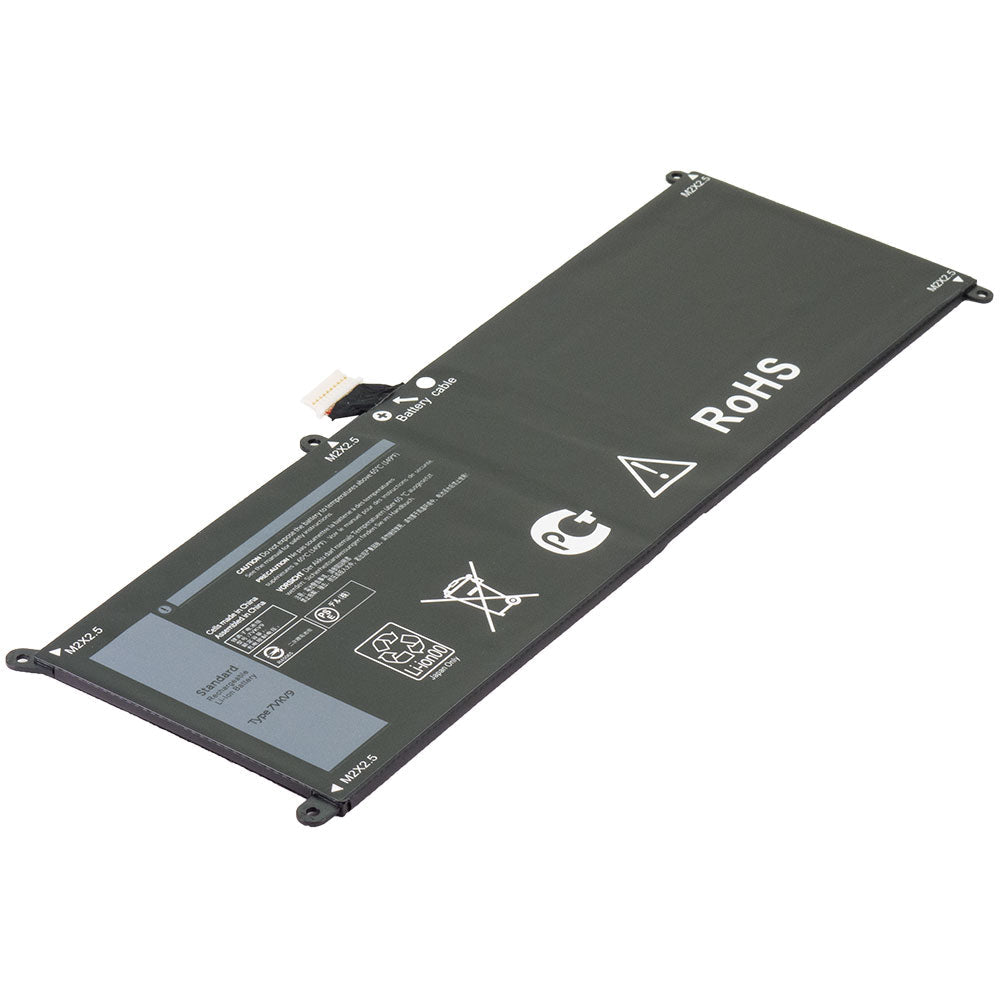 Dell XPS 12 9250 Series Laptop Battery V55D0 7VKV9 9TV5X 07VKV9 0V55D0 09TV5X [7.6V] Compatible Battery