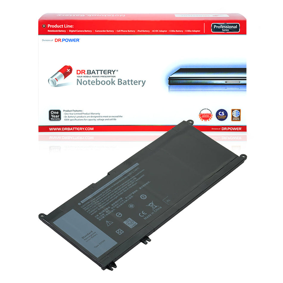 Dell G5 15 5587 Dell G3 17 3779 Dell G7 7588 Series Laptop Battery [15.2V] Compatible Battery