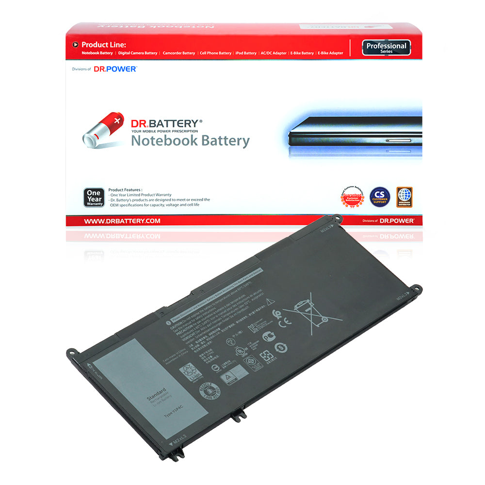 V1P4C Battery for Dell Chromebook 13 3380 Series Dell Inspiron Chromebook 14 7486 2-In-1 Series Laptop 99NF2 FMXMT 099NF2 0V1P4C 0FMXMT [7.6V] Compatible Battery